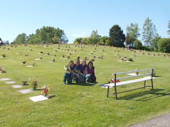 Capilla en el Cementerio Valle del Cedrón